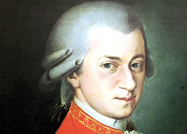 Trình diễn nhạc phẩm của Mozart thời trẻ